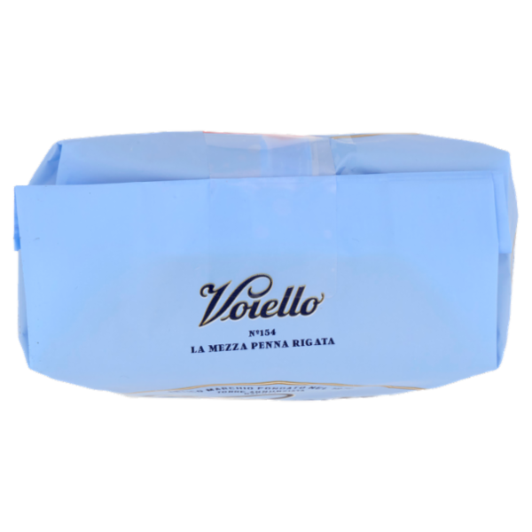 Voiello Pasta La Mezza Penna Rigata N°154 grani 100% italiani Trafilata bronzo 500g