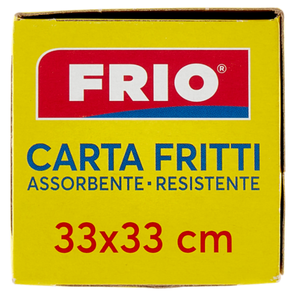 Frio Carta Fritti 20 Fogli 33x33 cm
