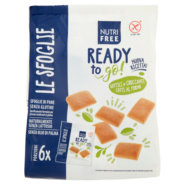 Nutrifree Ready to go! le Sfoglie 180 g