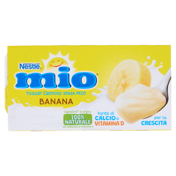 NESTLÉ MIO Yogurt Cremoso Banana 2 x 125 g
