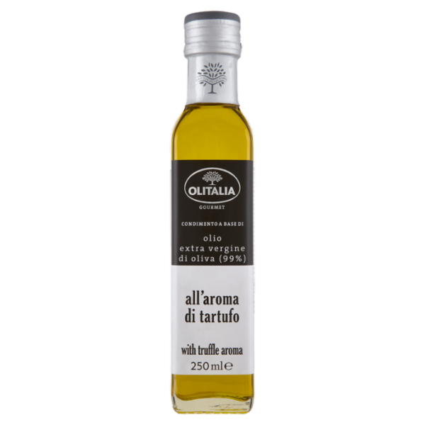 Olitalia Gourmet Condimento a Base di olio extra vergine di oliva all'aroma di tartufo 250 ml