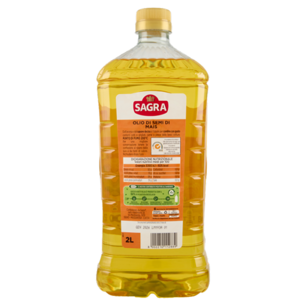Sagra Olio di Semi di Mais 2 L