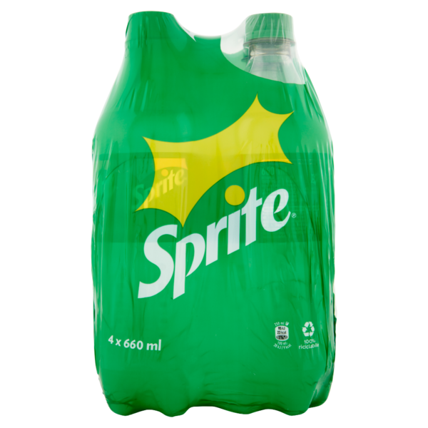 SPRITE, Bibita gassata 660 ml x4 (PET)