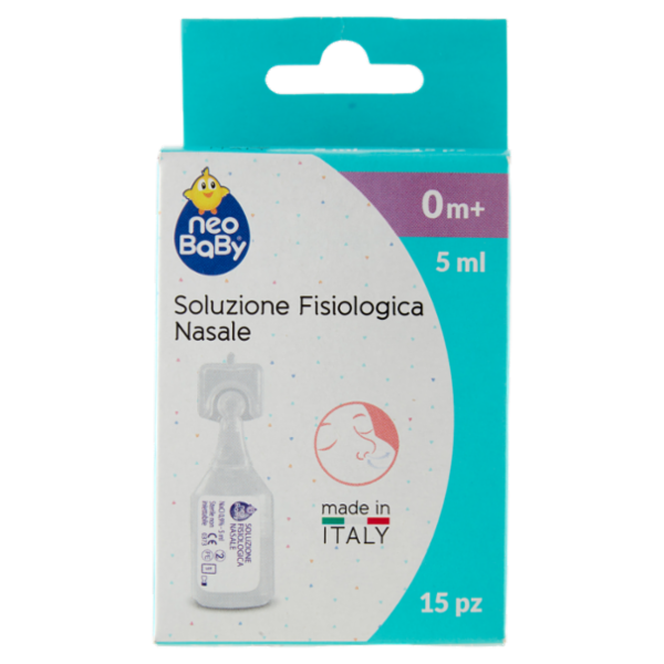 neo Baby Soluzione Fisiologica Nasale 15 x 5 ml