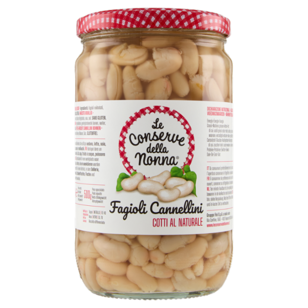 Le Conserve della Nonna Fagioli Cannellini 680 g