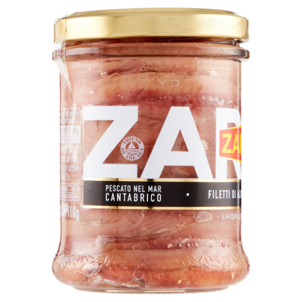 Zarotti Filetti di Alici del Cantabrico in Olio di Oliva 200 g
