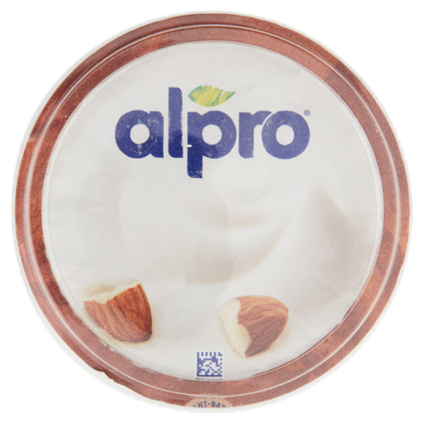 ALPRO Soia, con Mandorla con Calcio e Vitamine aggiunte, alternativa vegetale allo Yogurt 500g