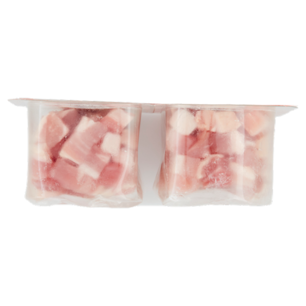 Consilia Pancetta Affumicata a Cubetti in Confezioni Salvafreschezza 2x100 g