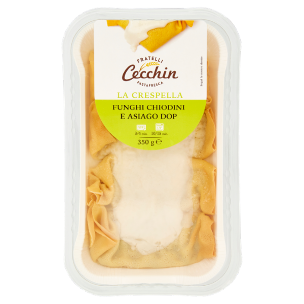 Cecchin la Crespella Funghi Chiodini e Asiago DOP 350 g