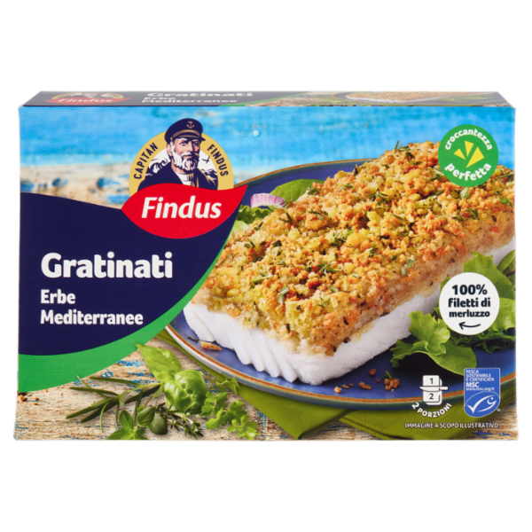 Capitan Findus I Gratinati Erbe Mediterranee 380 g