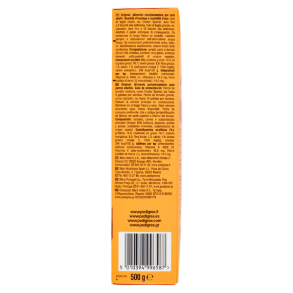 Pedigree Markies Biscotti Cane 500 g