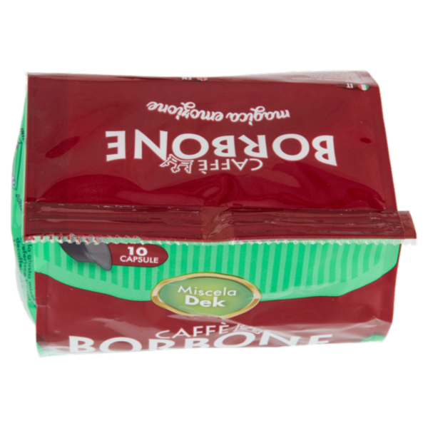 Caffè Borbone Miscela Dek Capsule Compatibili Lavazza* A modo Mio* 10 x 7,2 g
