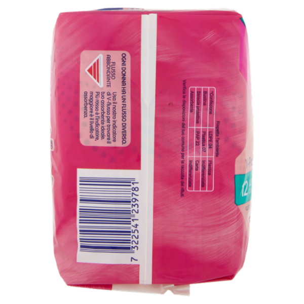 Nuvenia V-Protection Ultra Lungo+ con Ali 12 pz