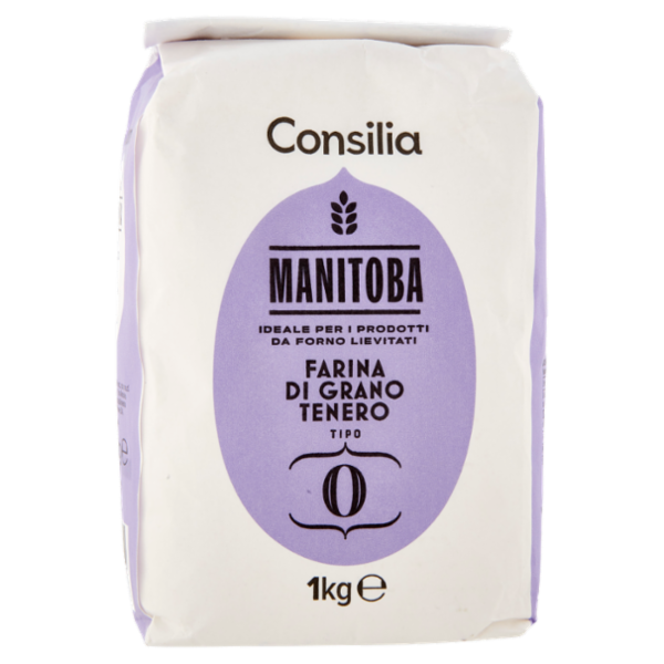 Consilia Farina di Grano Tenero Tipo 0 Manitoba 1 kg
