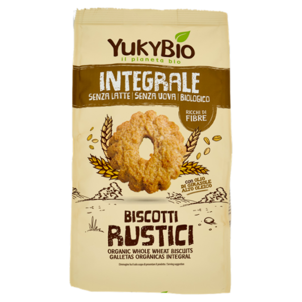 YukyBio Bio Integrale Frollini Rustici 300 g