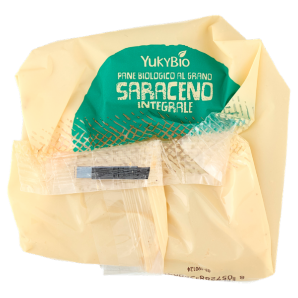 YukyBio A Pasta Madre Pane al Grano Saraceno Integrale 400 g