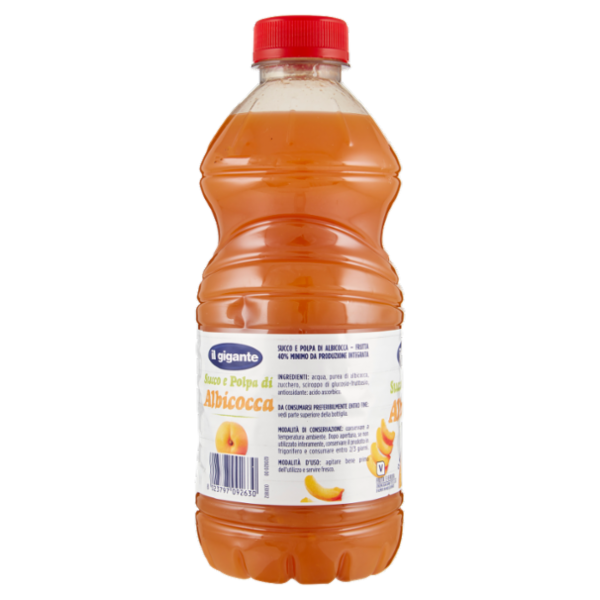 IL GIGANTE Succo e Polpa di Albicocca 1 L