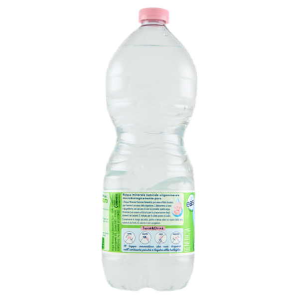 San Benedetto Acqua Naturale Benedicta Ecogreen Easy 1 L
