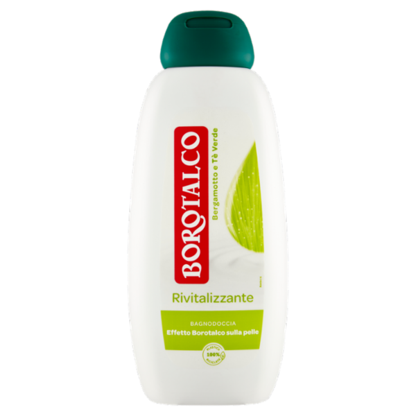 Borotalco Rivitalizzante Bagnodoccia Bergamotto e Tè Verde 450 ml