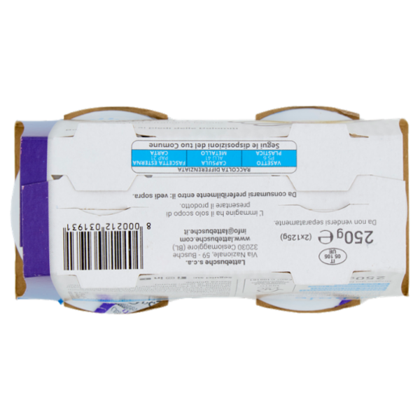 lattebusche yogurt Vaniglia 2 x 125 g