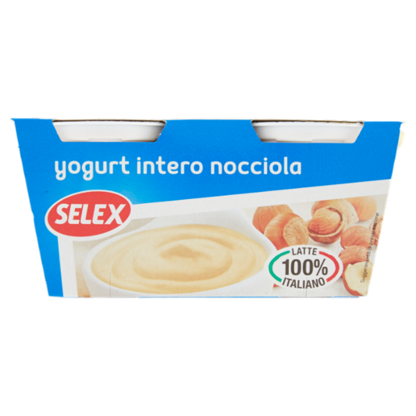 Selex Yogurt Intero Nocciola 2x125 g