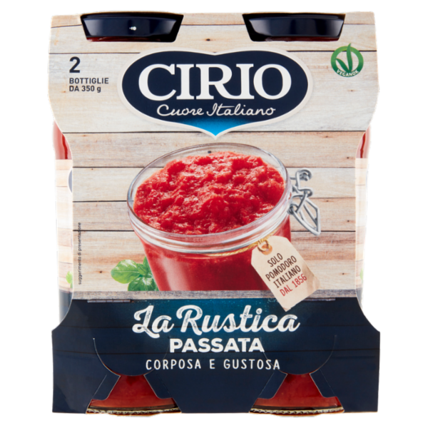 Cirio la Rustica Passata 2 x 350 g