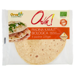Orva! Piadina Kamut Biologica 3 x 75 g