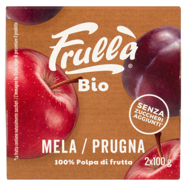 Frullà Bio Mela / Prugna 2 x 100 g