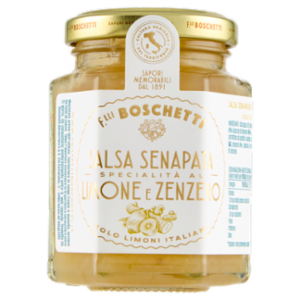 F.lli Boschetti Salsa Senapata Specialità Al Limone e Zenzero 130 g