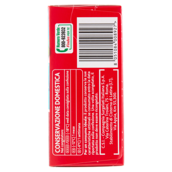 Sofficini Findus 4 Sofficini Pomodoro più Mozzarella Senza Lattosio 250 g