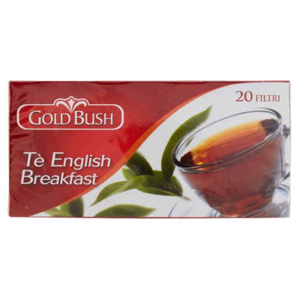 Gold Bush Tè English Breakfast 20 Filtri 30 g