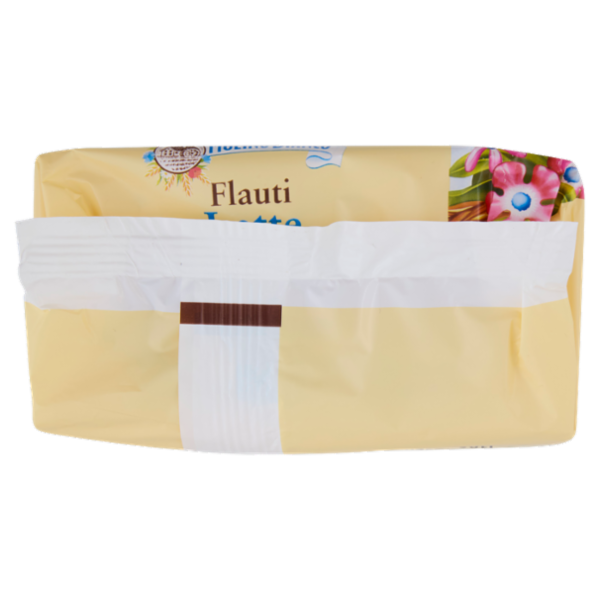 Mulino Bianco Flauti Latte Merenda con 100% Latte Fresco Italiano 8 pezzi 280g