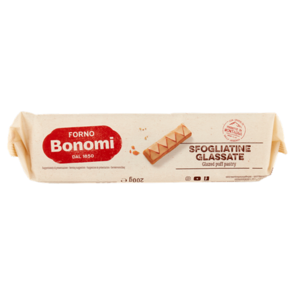 Forno Bonomi Sfogliatine Glassate 200 g