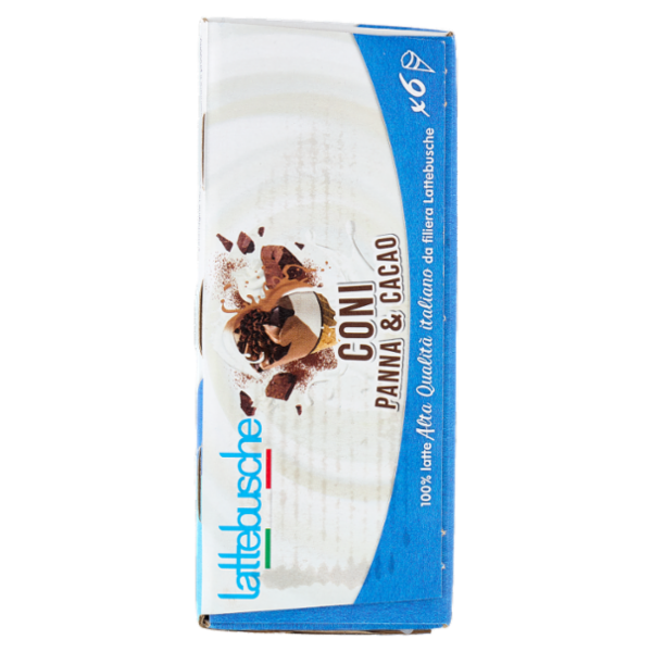 lattebusche Coni panna & cacao 6 x 70 g