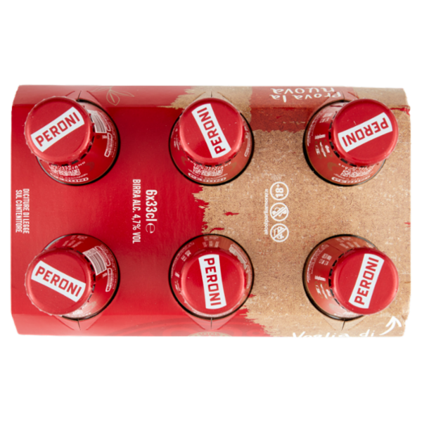 Peroni Birra 6 x 33 cl