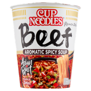 Cup Noodles 5 Spices Beef Aromatic Spicy Soup 64 g
