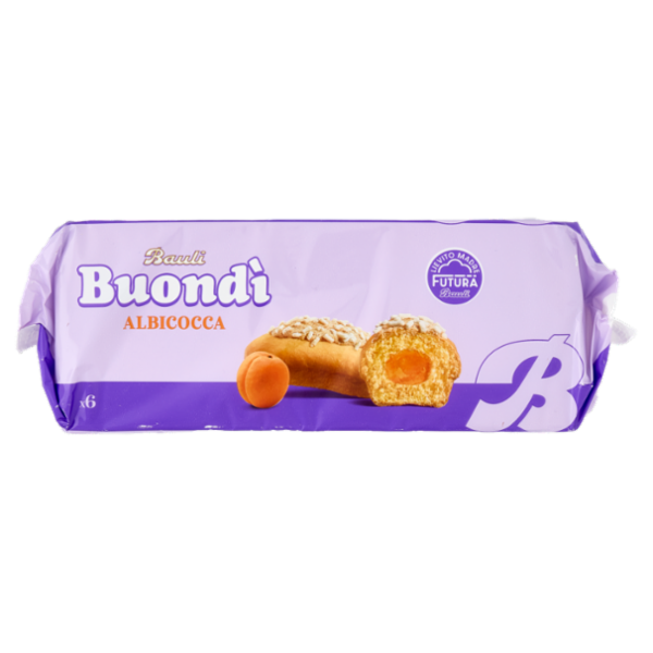 Bauli Buondì l'Originale Albicocca 6 x 43 g