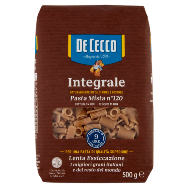 De Cecco Integrale Pasta Mista n° 120 500 g