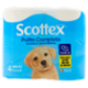 Scottex Pulito Completo Carta Igienica 4 pz