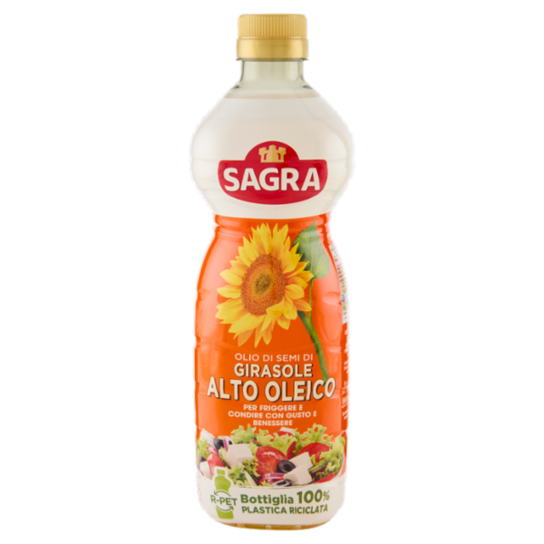 Sagra Olio di Semi di Girasole Alto Oleico 1 L