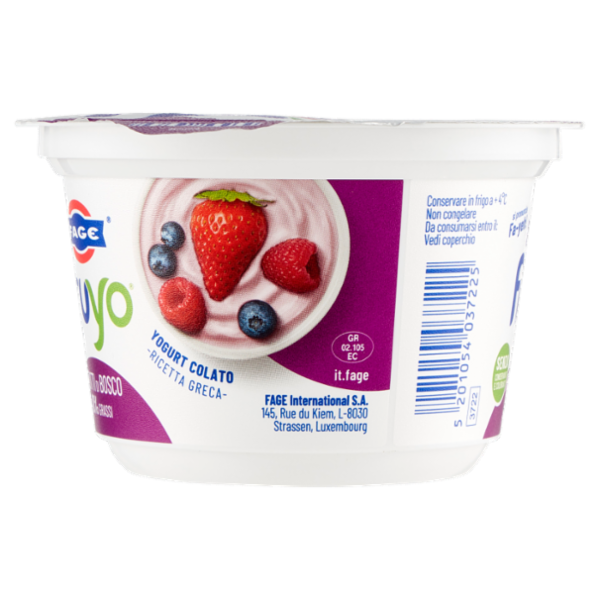 Fage fruyo Frutti di Bosco 0% Grassi 150 g