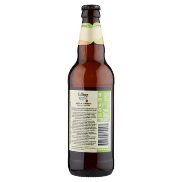 falling apple Apple Crush Medium Sweet Irish Cider 500 ml