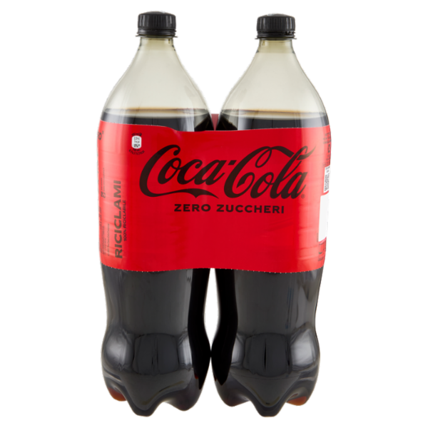 COCA-COLA Zero Zuccheri PET 2 x 1,5 L