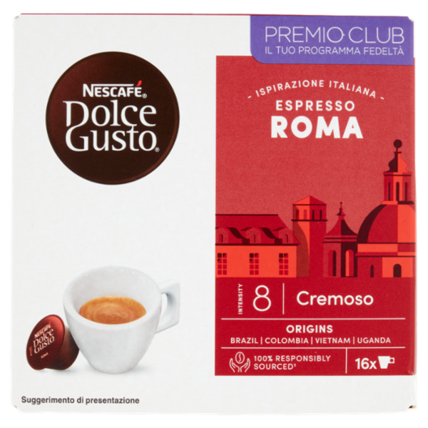 NESCAFÉ DOLCE GUSTO Espresso Roma Caffè 16 Capsule 99,2 g