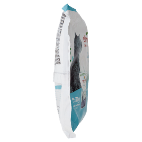 almo nature Urinary Help Adult & Mature Cat 3 con Pesce, 3 con Pollo 6 x 70 g