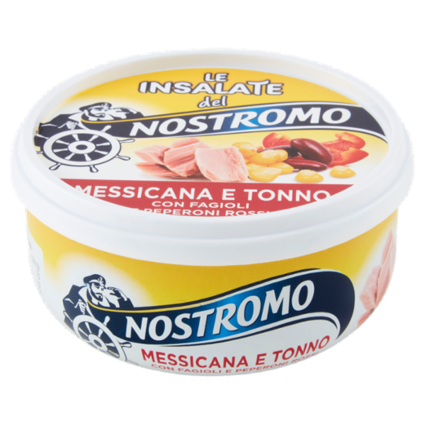 Nostromo le Insalate del Nostromo Messicana e Tonno con Fagioli e Peperoni Rossi 220 g