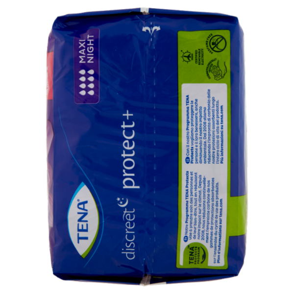 Tena discreet protect+ Maxi Night Assorbenti 12 pz