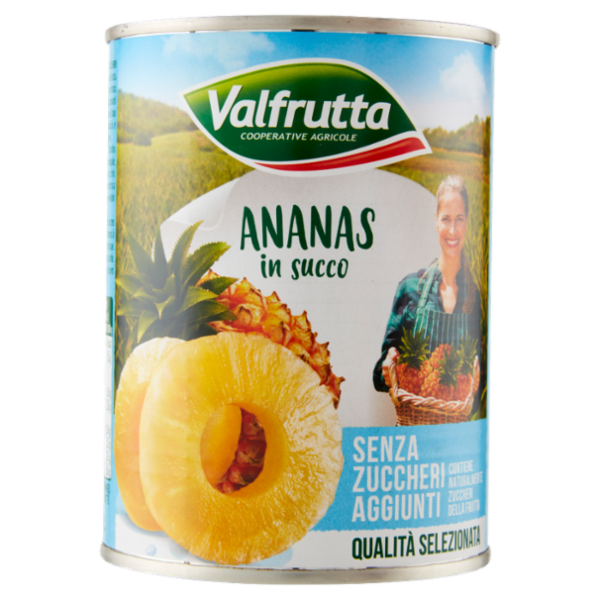 Valfrutta Ananas in succo 565 g