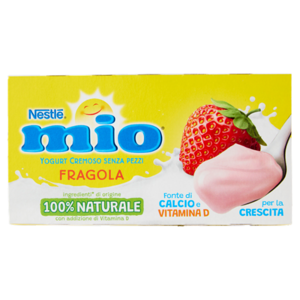 NESTLÉ MIO Yogurt Cremoso Fragola 2 x 125 g