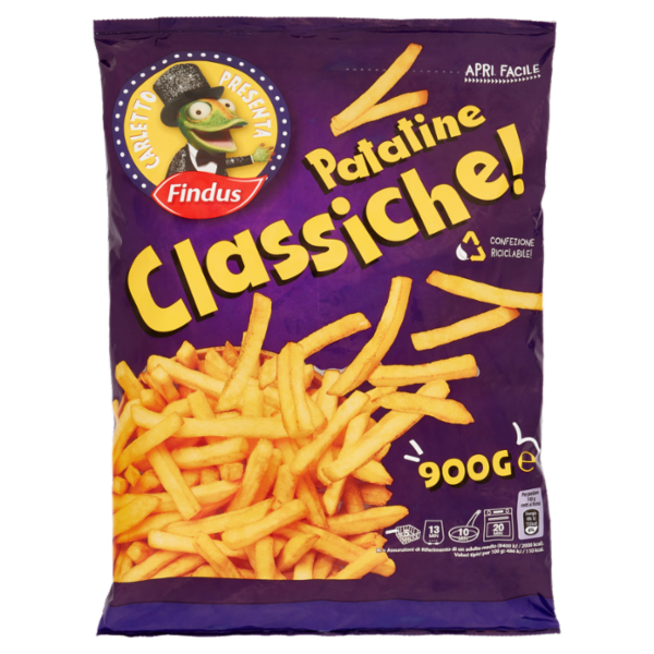 Carletto Findus Patatine Classiche 900 g